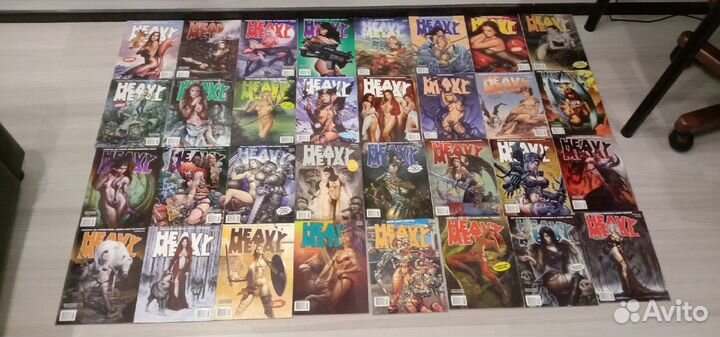 Heavy Metal 1983-2021 Журналы Комиксов