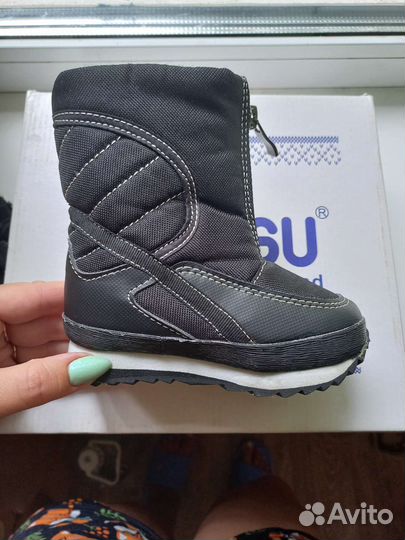Сапоги зимние 23р