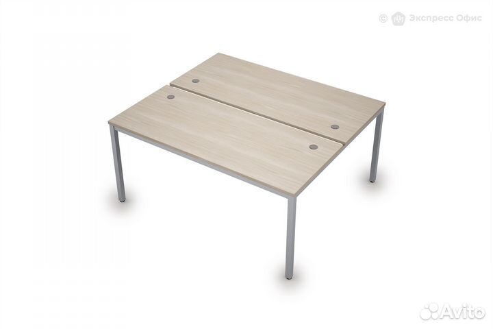 Стол-бенч на два рабочих места (сечение 40*40) Ava