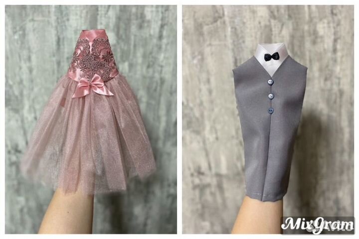 Свадебные украшения на шампанское