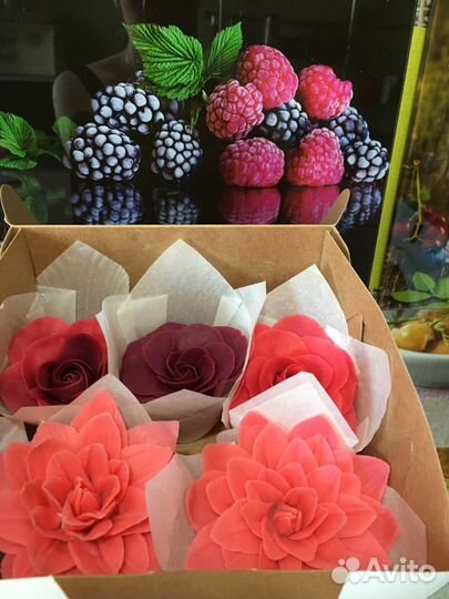 Букеты из зефира и бельгийского шоколада