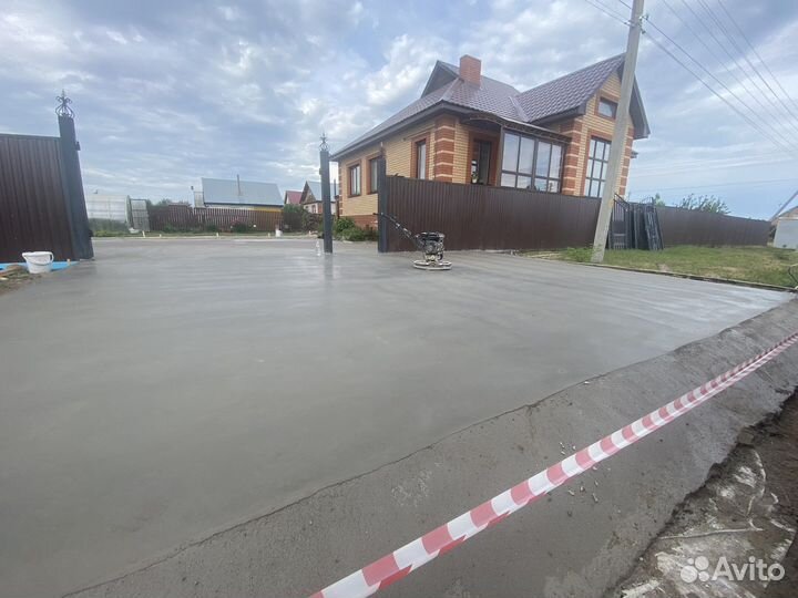 Бетонные работы.промышленные полы,топинговые полы