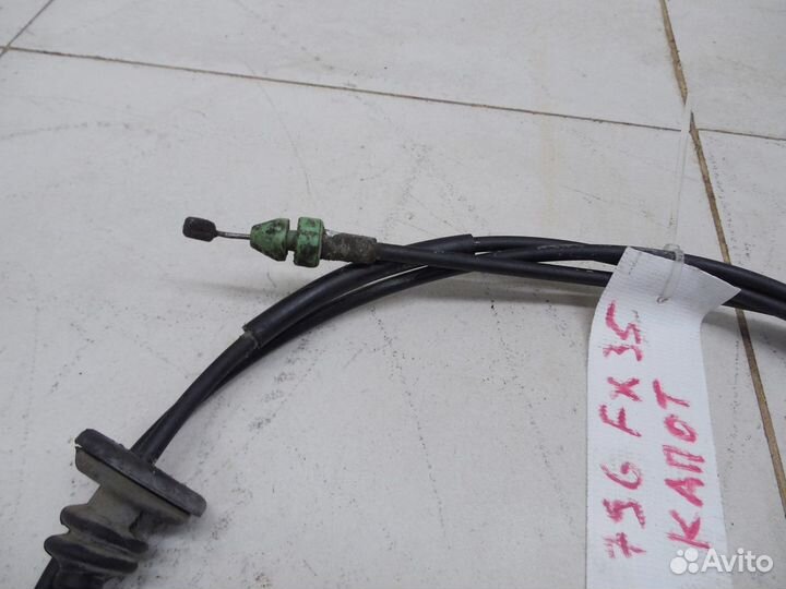 Трос открывания капота FX (S50) 2003-2007