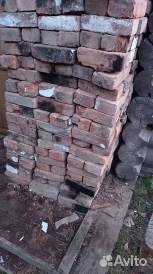 Кирпич печной бу