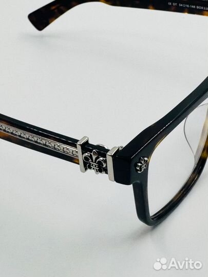 Оправа для очков chrome hearts box lunch Leopard