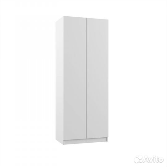 Шкаф белый 2-дверный как IKEA