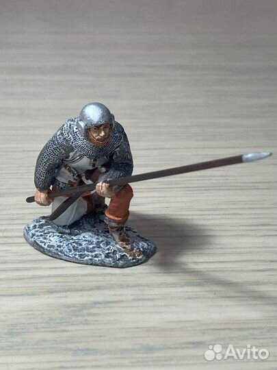 Del Prado. Swiss infantryman, Burgundy, 15th с