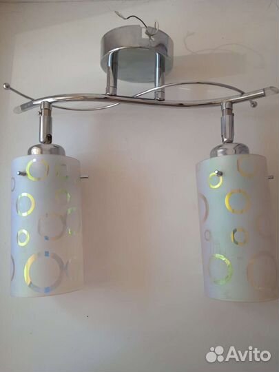 Светильник потолочный бу 2 штуки