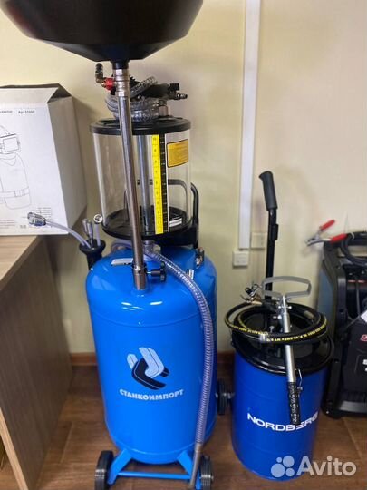 Установка для замены масла, Нагнетатель смазки