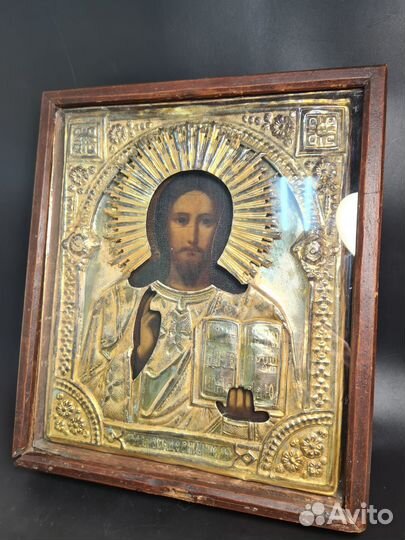 Икона Спас Нерукотворный XIX век