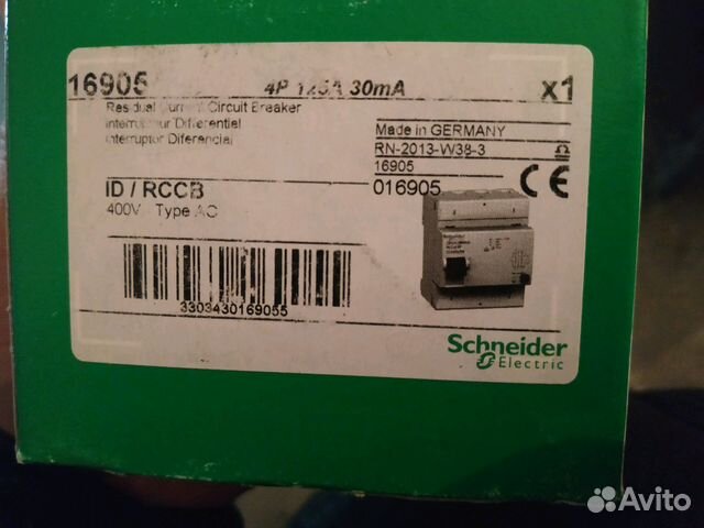 Schneider electric 125а