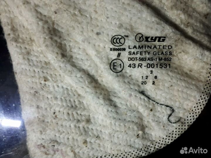 Стекло боковое Opel Vectra B Astra G omega b