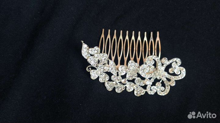 Гребень заколка украшение