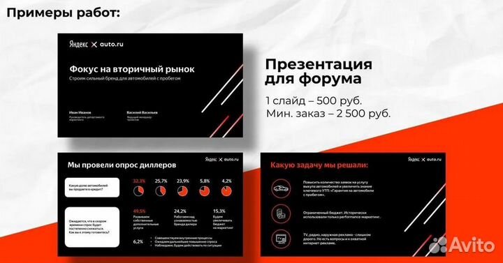 Создаю коммерческое предложение и презентации