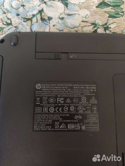 Быстрый ноутбук HP с SSD