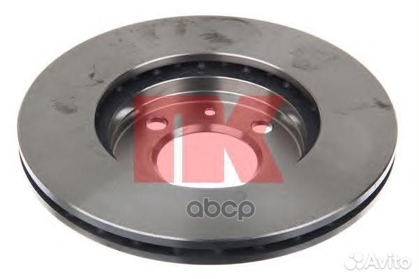 204724 Диск тормозной audi 80 73-91/golf 79-97