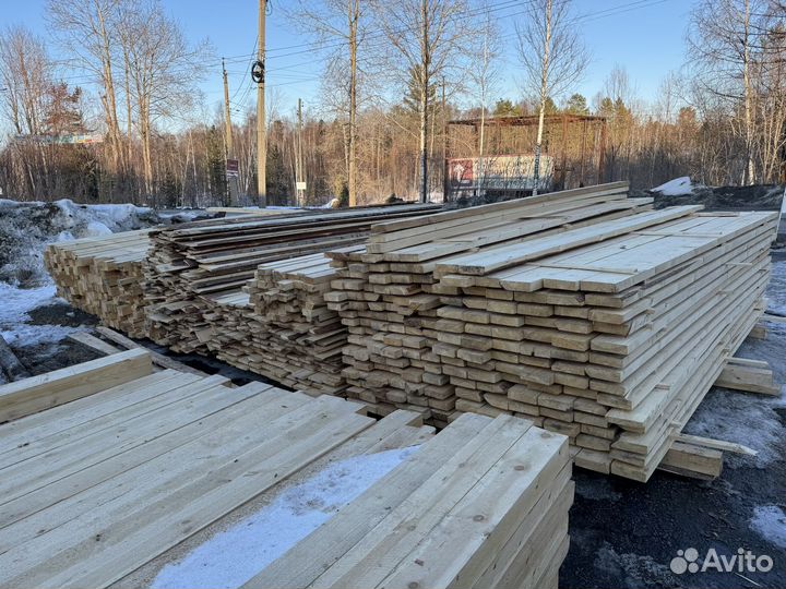 Пиломатериалы брус доска