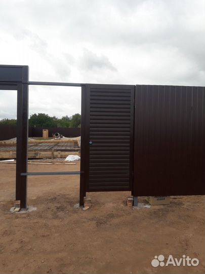 Заборы ворота калитки строительные работы