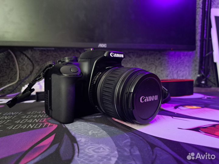 Зеркальный фотоаппарат canon eos 1000d