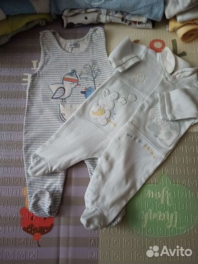 Пакет вещей на мальчика 56-68см