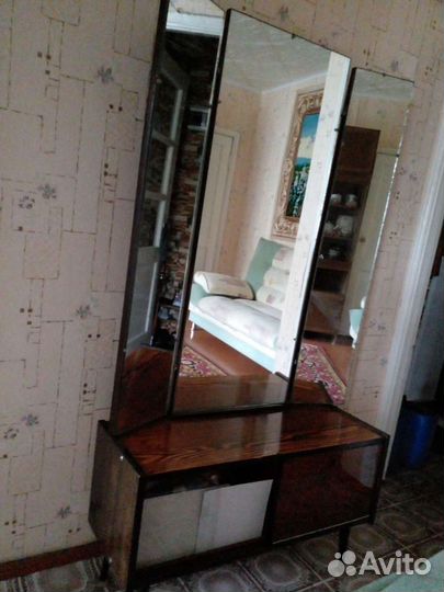 Трюмо трельяж с зеркалом СССР