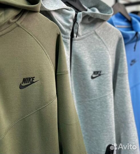 Зип худи nike tech fleece