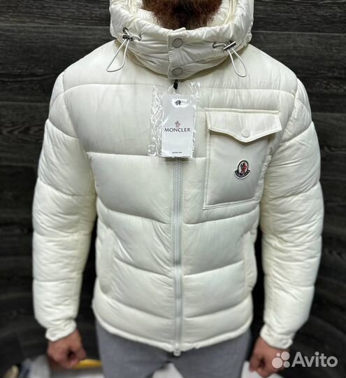 Пуховик зимний Moncler мужской Premium