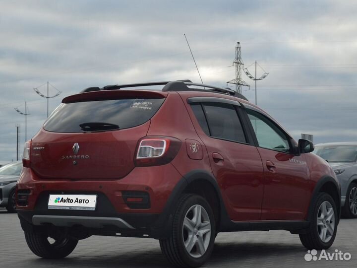 Renault Sandero Stepway 1.6 МТ, 2016, 93 300 км