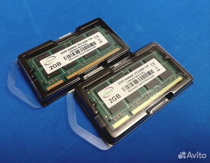 Оперативная память Sodimm DDR2 2gb PC6400
