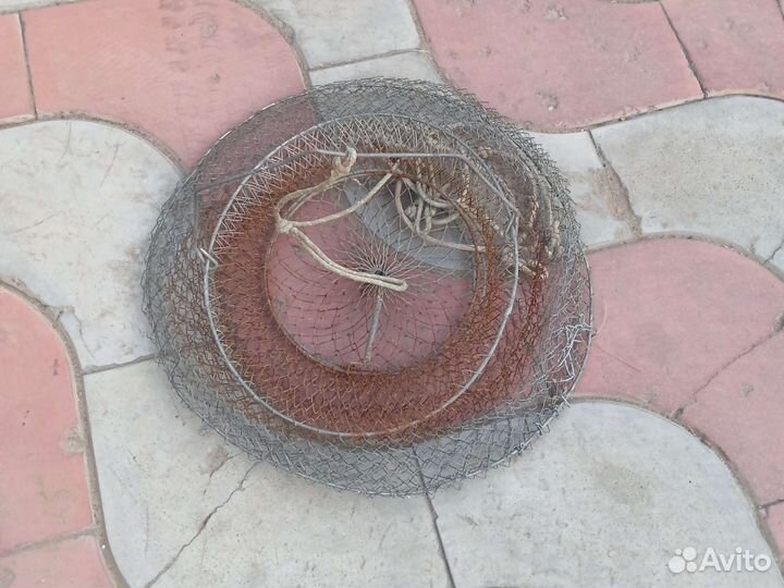 Садок рыболовный металлический