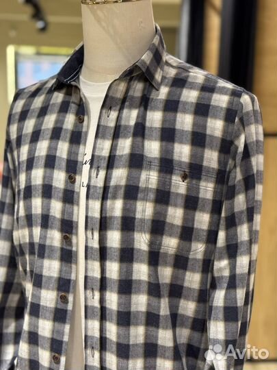 Мужская рубашка в клетку