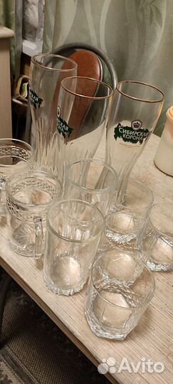 Фужеры бокалы и стаканы