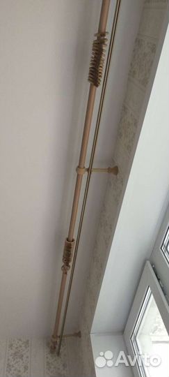 Карнизы для штор двухрядный