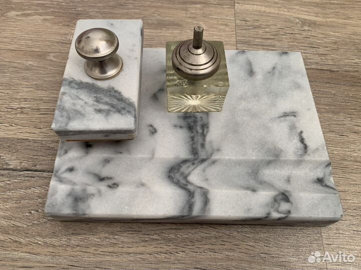 Настольный набор из мрамора СССР