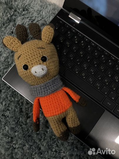 Вязаные игрушки ручной работы