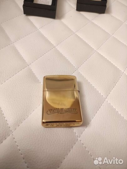 Зажигалка zippo armor USA статуя свободы