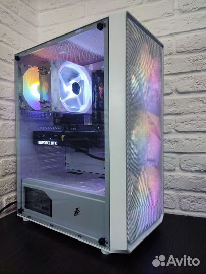 Игровой пк Core I3 10Th/RTX 3050/16гб/SSD/HDD