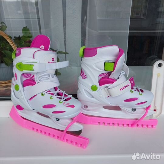 Коньки nordway детские 30-33