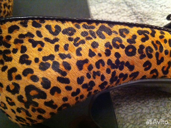 Туфли Basconi. Мех пони