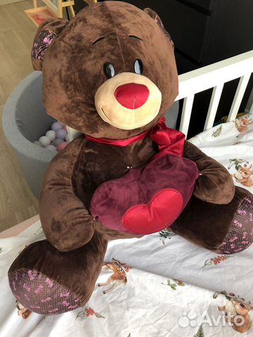 Плюшевый медведь большой мишка