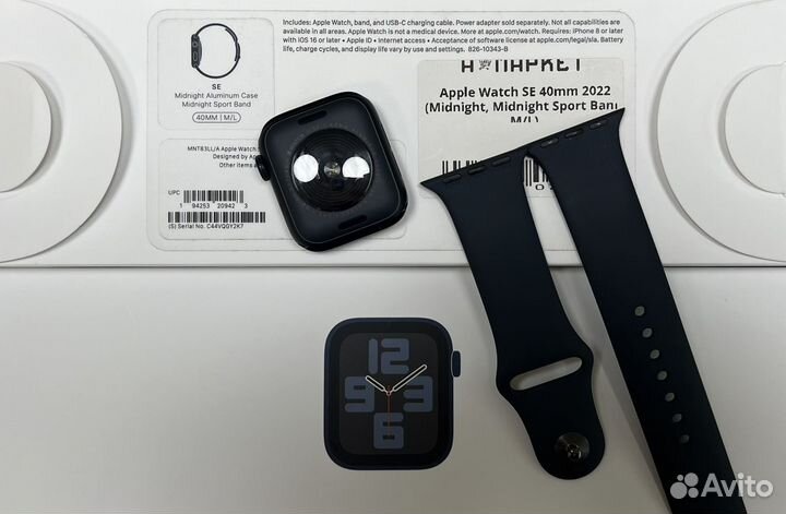 Apple Watch SE2 40mm Midnight