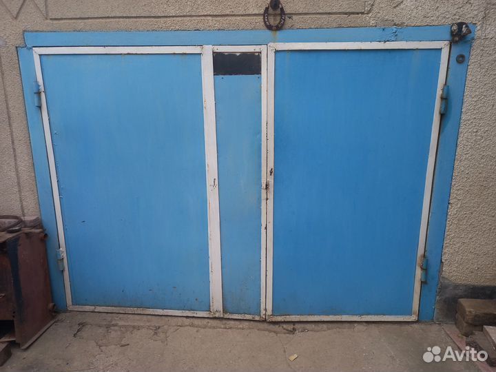 Ворота для гаража бу