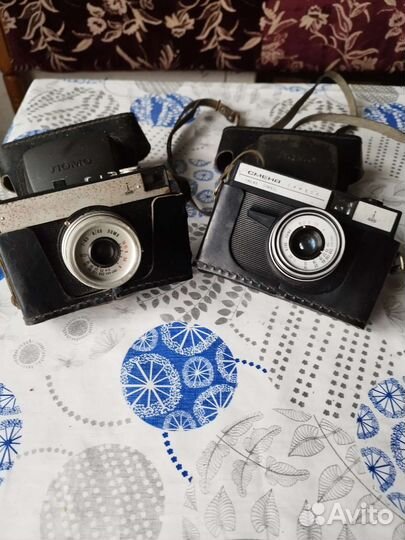 Плёночный фотоаппарат смена