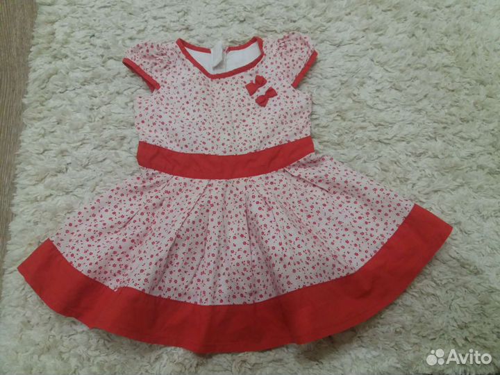 Платье для девочки 86