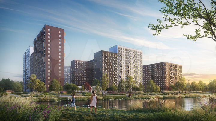 2-к. квартира, 58,8 м², 6/17 эт.