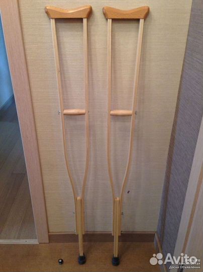 Костыли деревянные