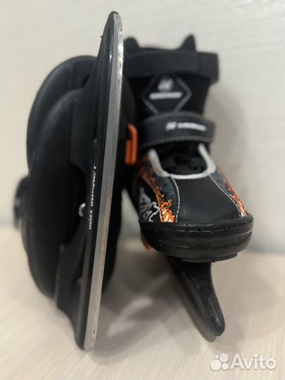 Коньки детские раздвижные 26-30