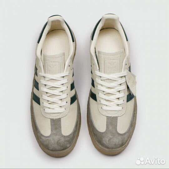 Кеды Adidas Samba x Clarks Fieg Grey Green