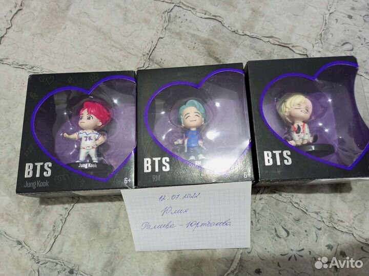 Фигурки BTS