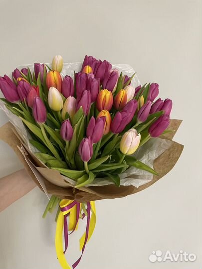 Цветы тюльпаны и букеты с доставкой